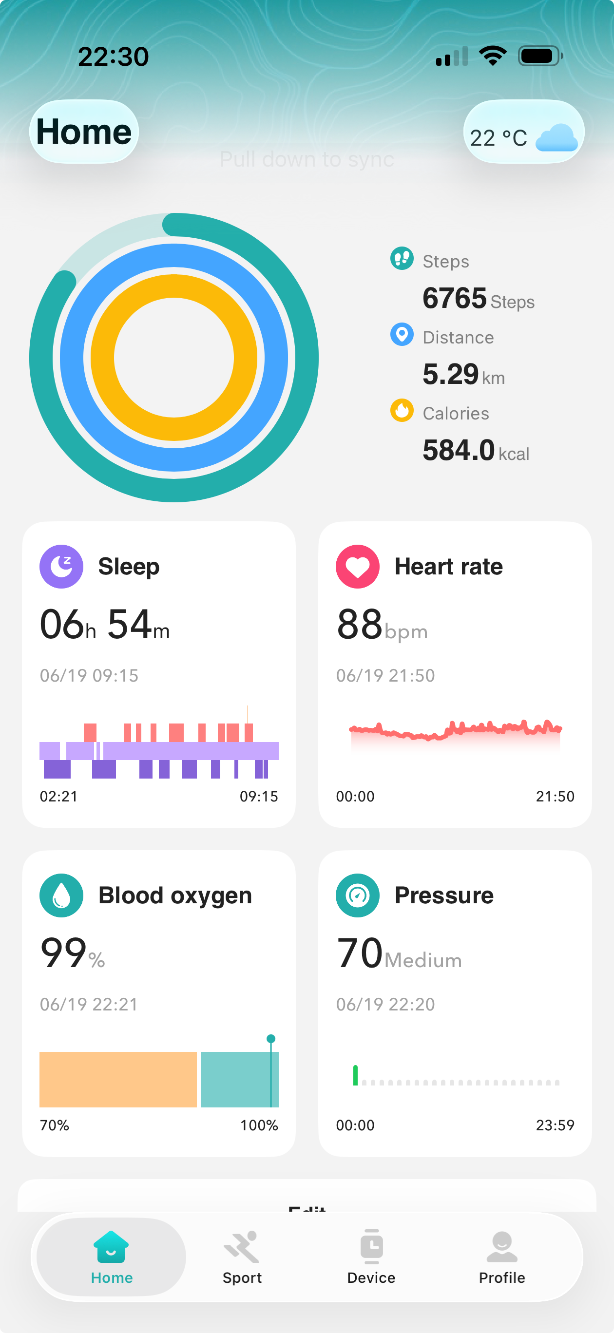 HiFuture Fit app