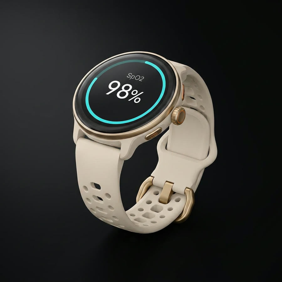 Écran SpO2 de VELA : 98 %